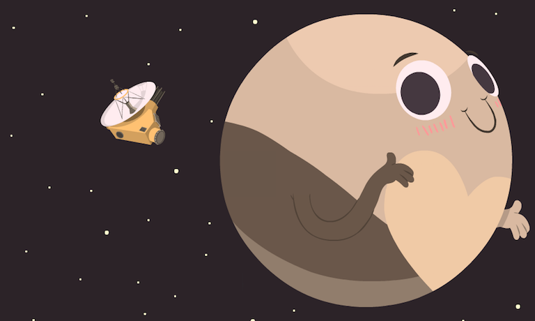 P.S. from Pluto